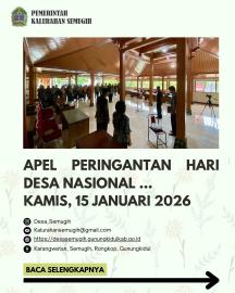 APEL PERINGATAN HARI DESA NASIONAL TAHUN 2026